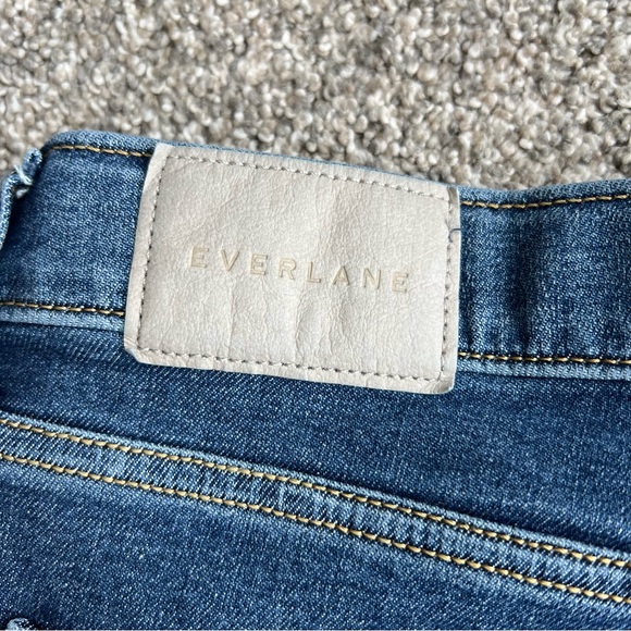 Everlane Dark Wash High Rise Skinny Jeans, Size 29 - Picture 9 of 11
